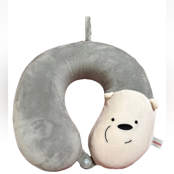 Miniso Other - Miniso Soft Travel Pillow We Bare Bears Cartoon Network 11.8 In X 11 In